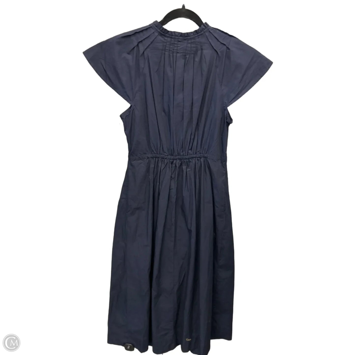 Dress Casual Midi By Free Assembly In Navy, Size: M