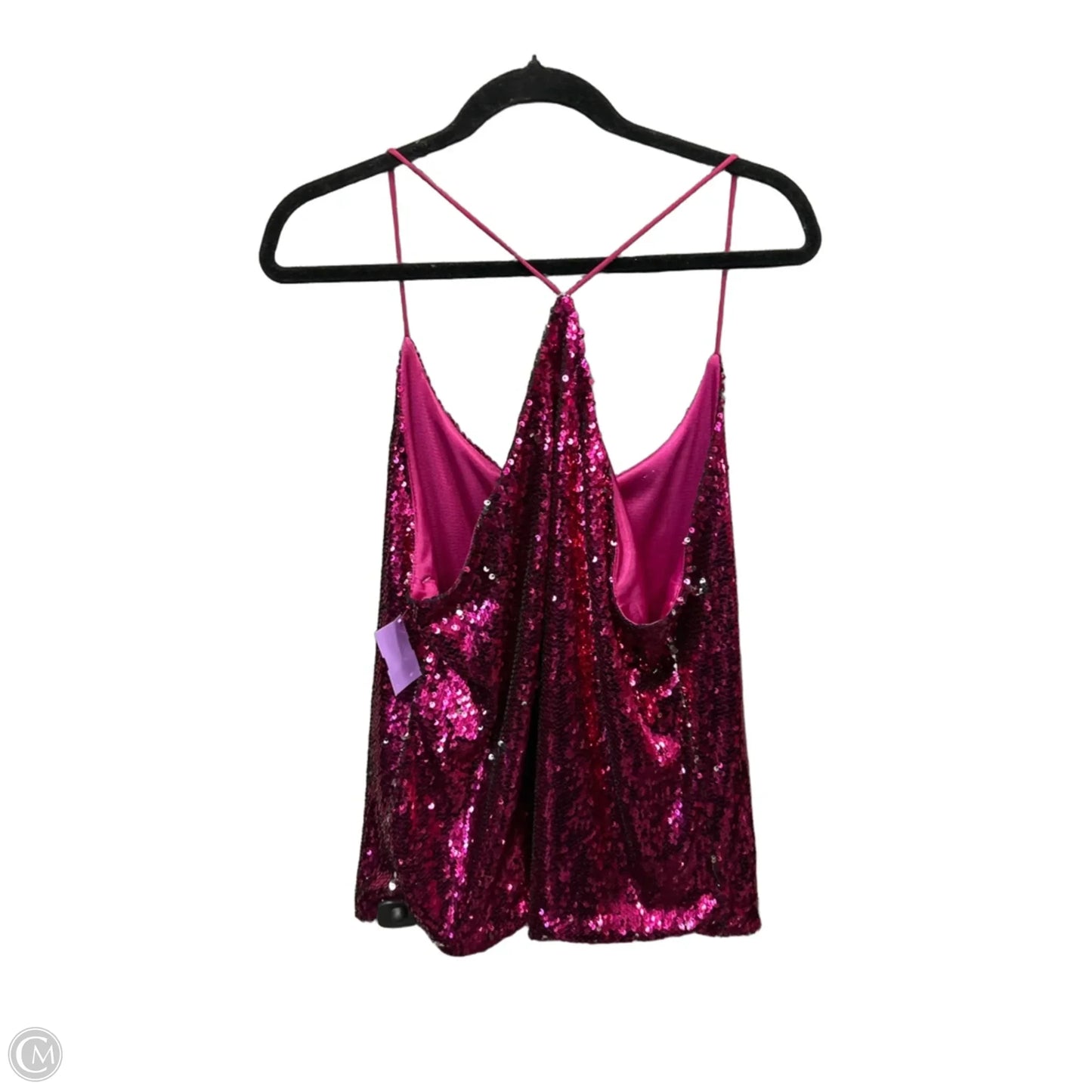 Top Sleeveless By Clothes Mentor In Pink, Size: Xxl