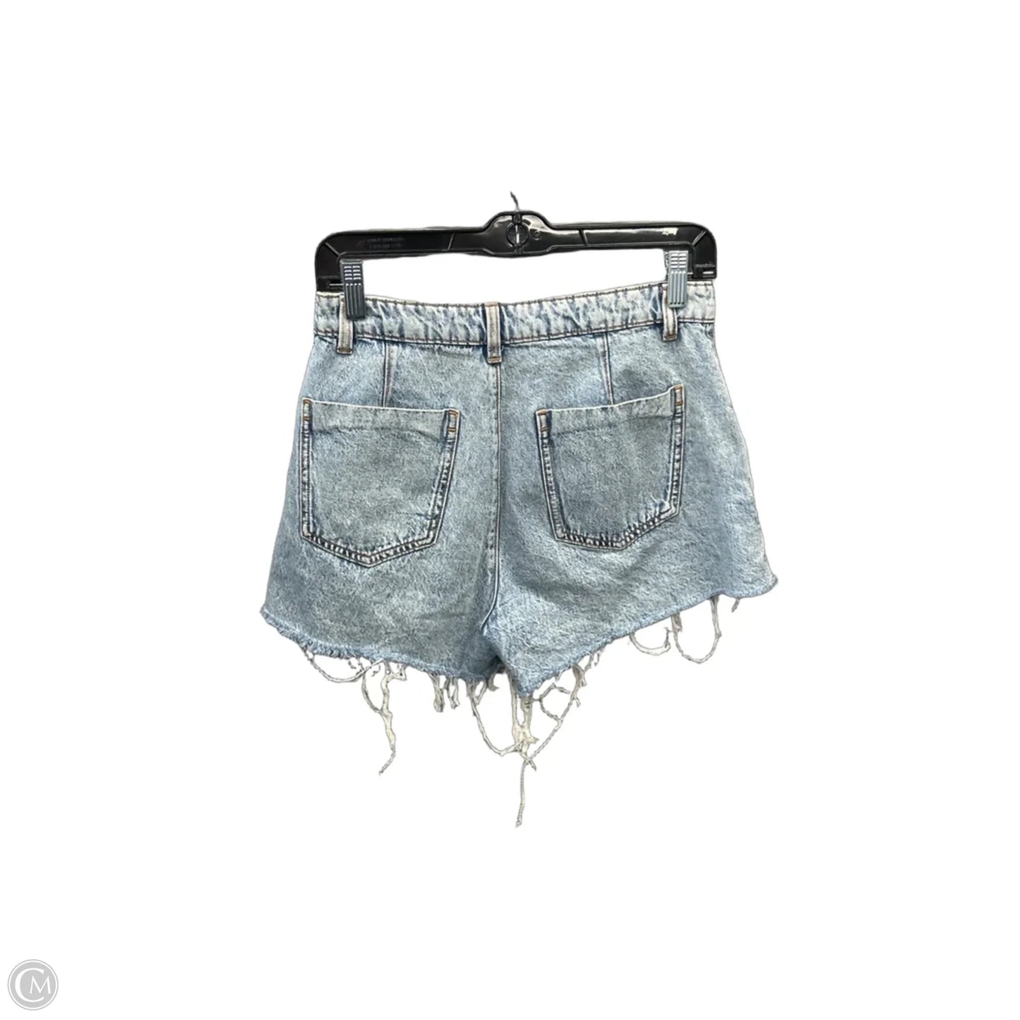 Shorts By Zara In Blue Denim, Size: 0