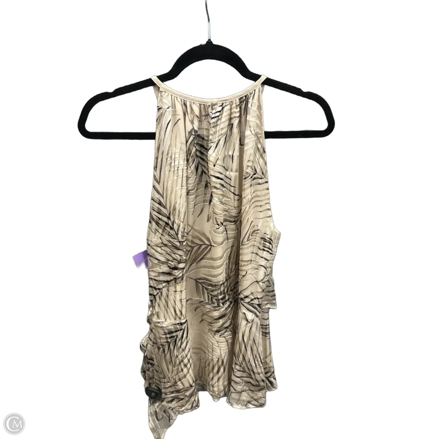 Top Sleeveless By White House Black Market In Tan, Size: M