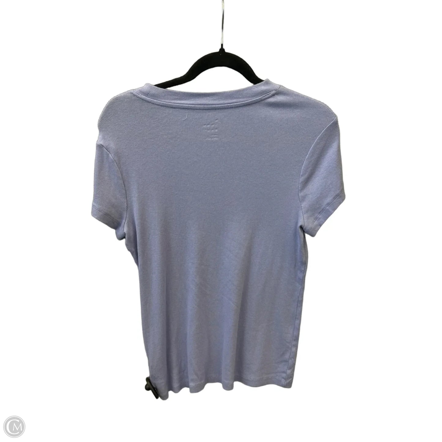 Top Short Sleeve Basic By A New Day In Purple, Size: L