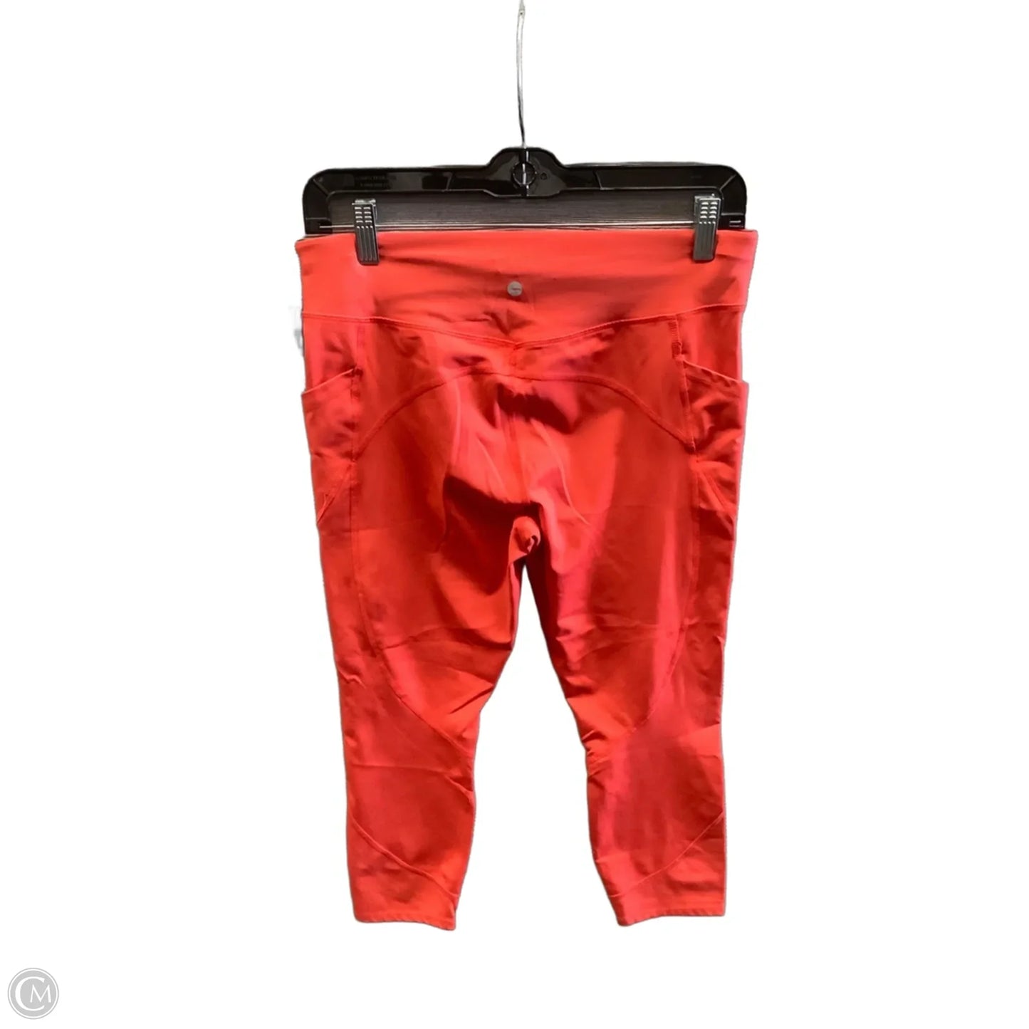 Athletic Leggings By Avia In Orange, Size: M