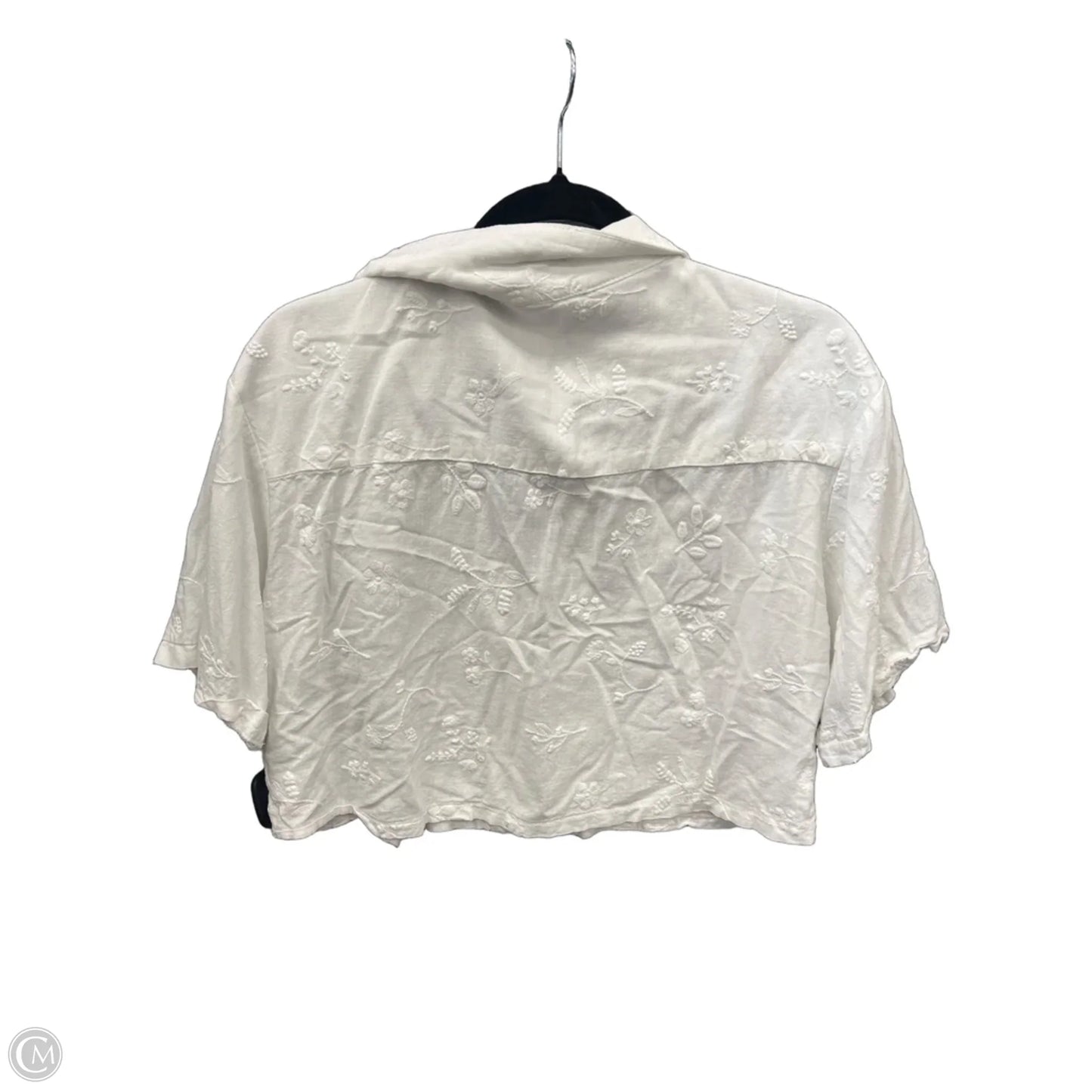 Top Long Sleeve By Kirious In White, Size: Xl