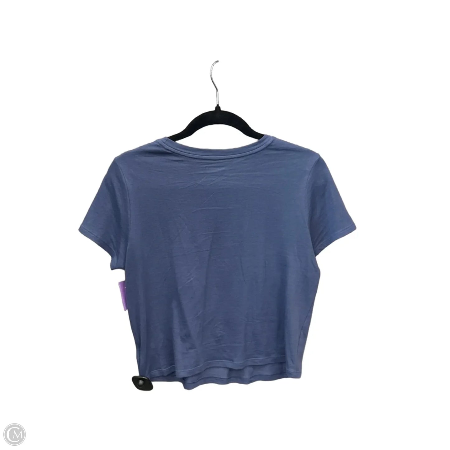 Top Short Sleeve Basic By Old Navy In Blue, Size: M