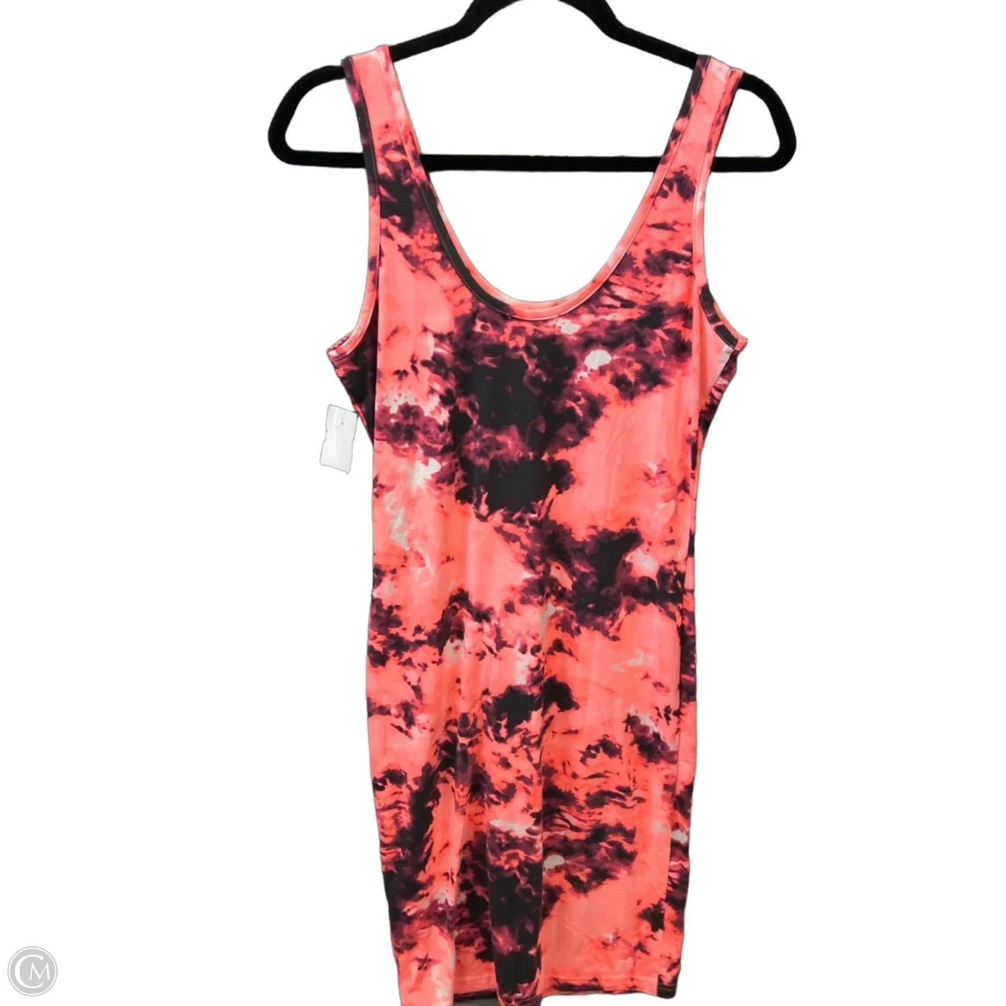 Dress Casual Midi By Clothes Mentor In Tie Dye Print, Size: L