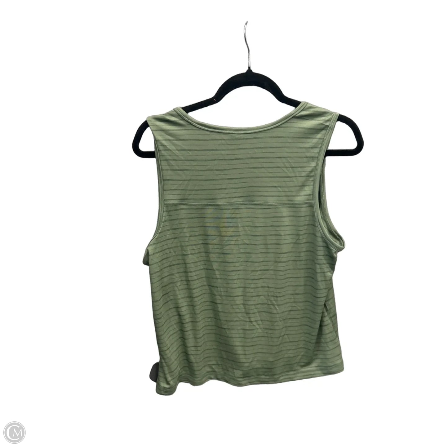 Athletic Tank Top By Clothes Mentor In Green, Size: Xl