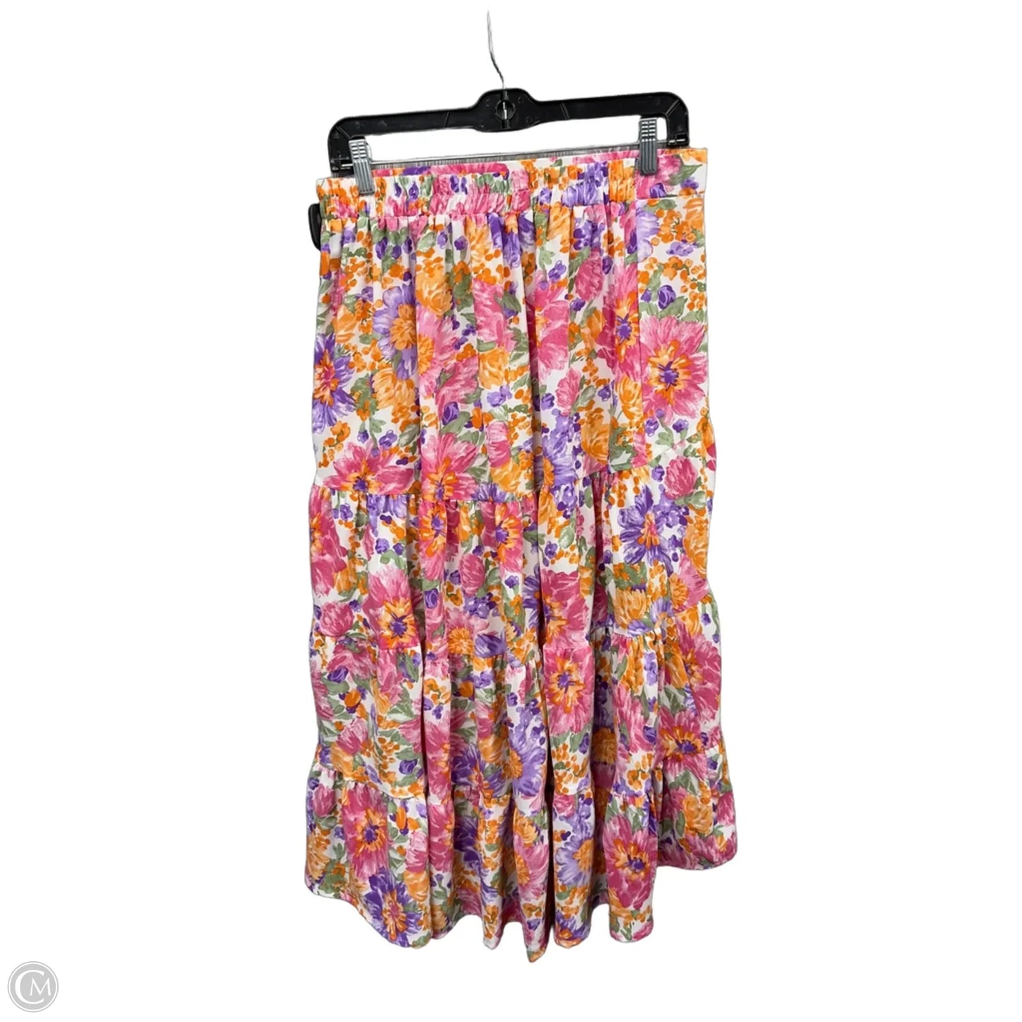 Skirt Maxi By Clothes Mentor In Floral Print, Size: 12