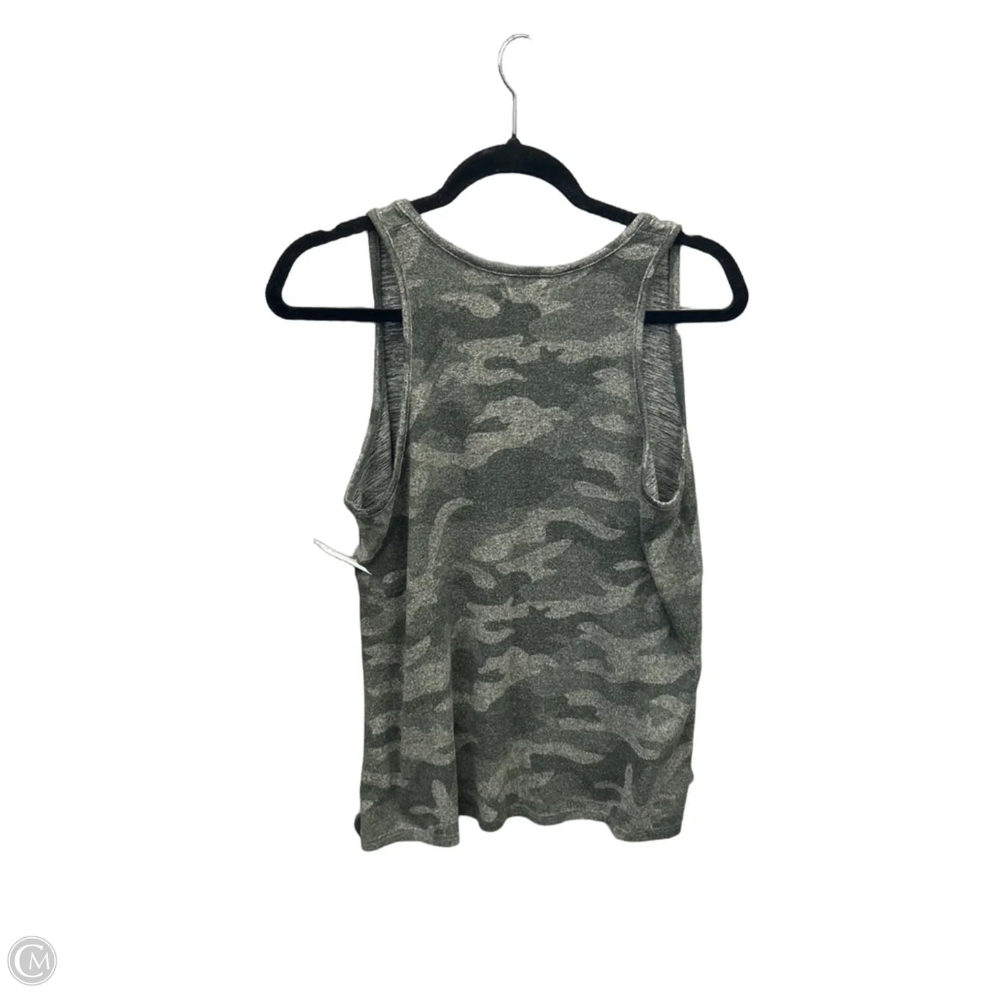 Top Sleeveless By Maurices In Camouflage Print, Size: M