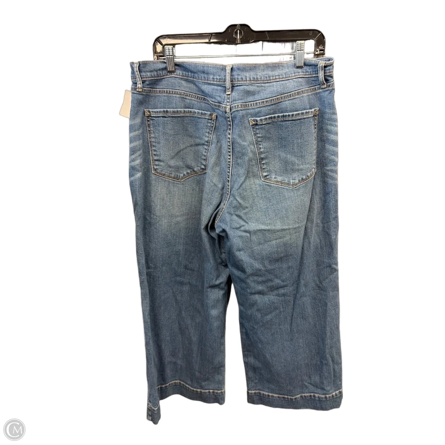 Jeans Wide Leg By Ana In Blue Denim, Size: 16