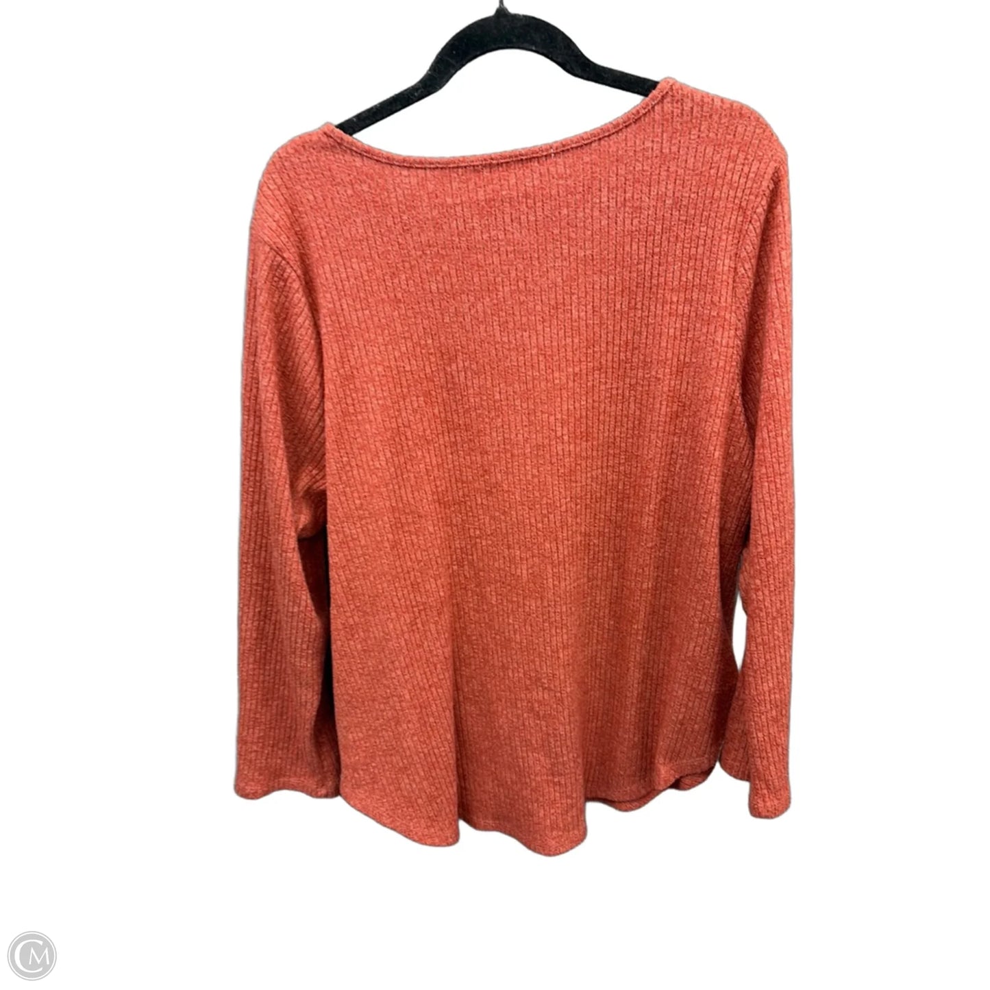 Sweater By Liberty Love In Orange, Size: 3x