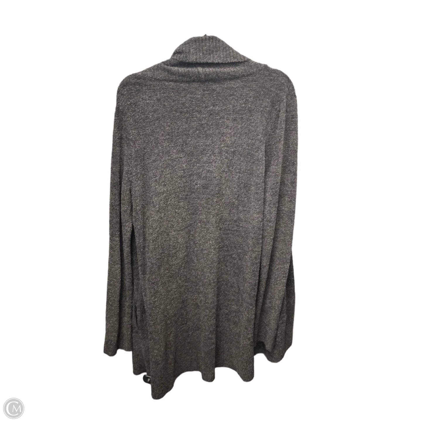 Sweater Cardigan By Barefoot Dreams In Grey, Size: L