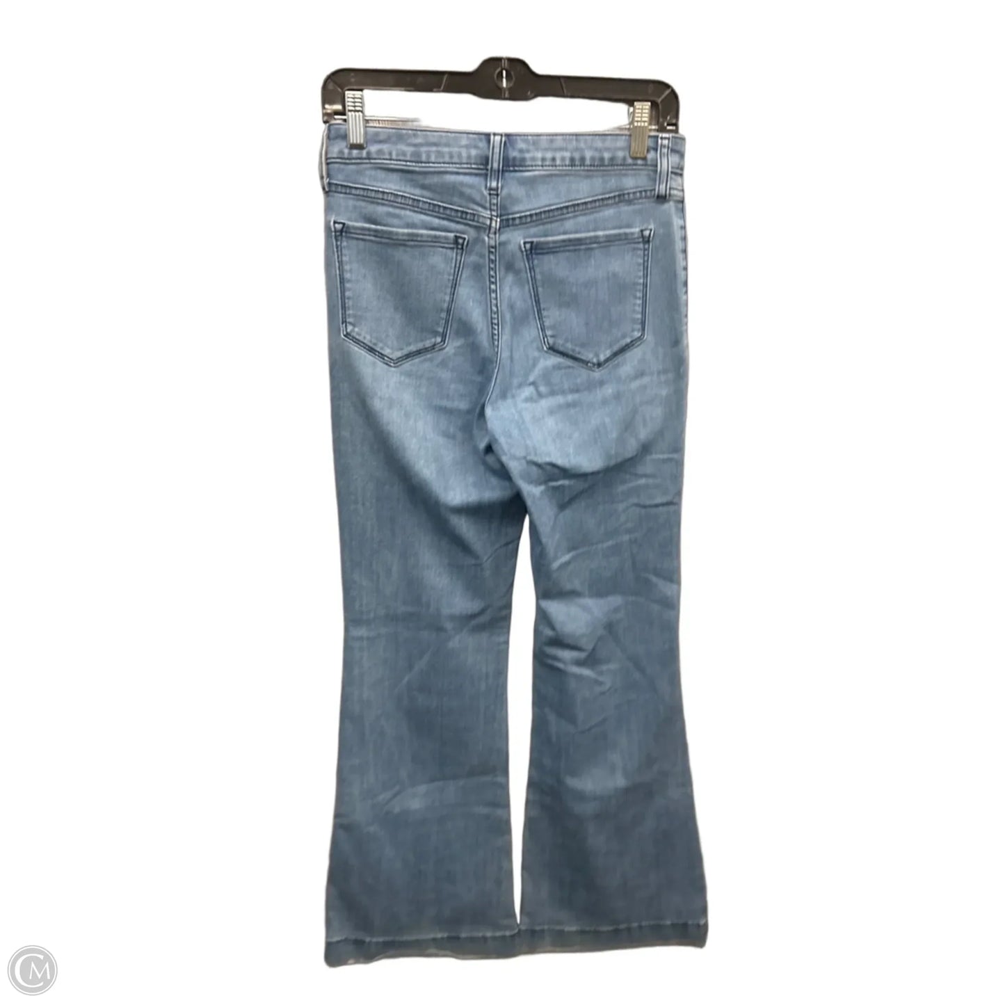 Jeans Flared By Lc Lauren Conrad In Blue Denim, Size: 4