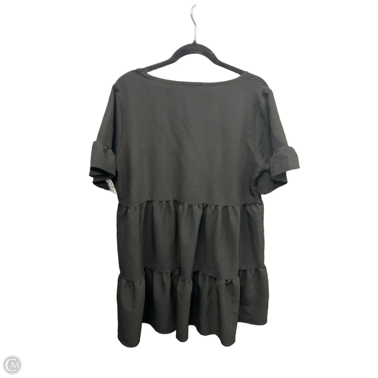 Dress Casual Midi By Clothes Mentor In Black, Size: L