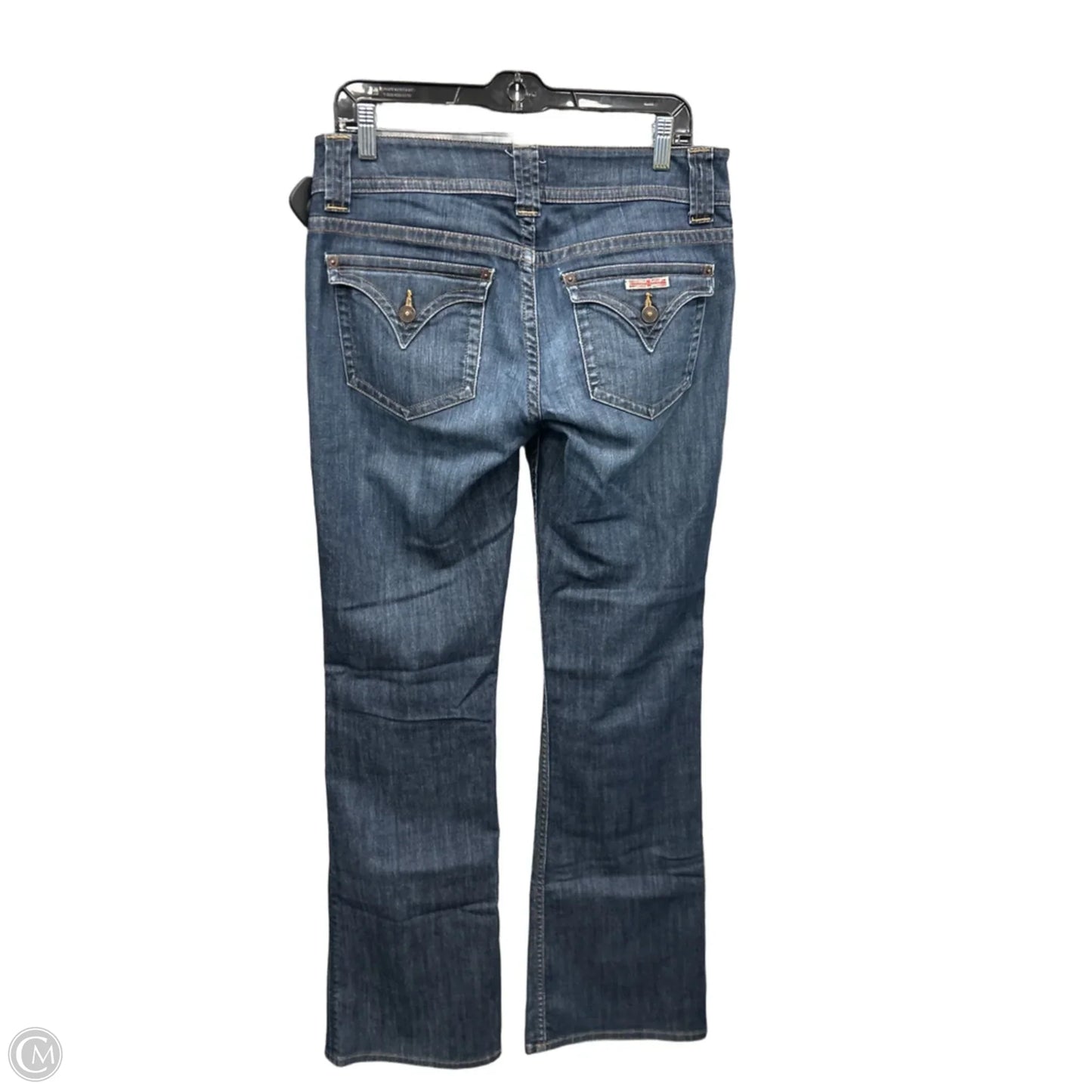 Jeans Boot Cut By Hudson In Blue Denim, Size: 10