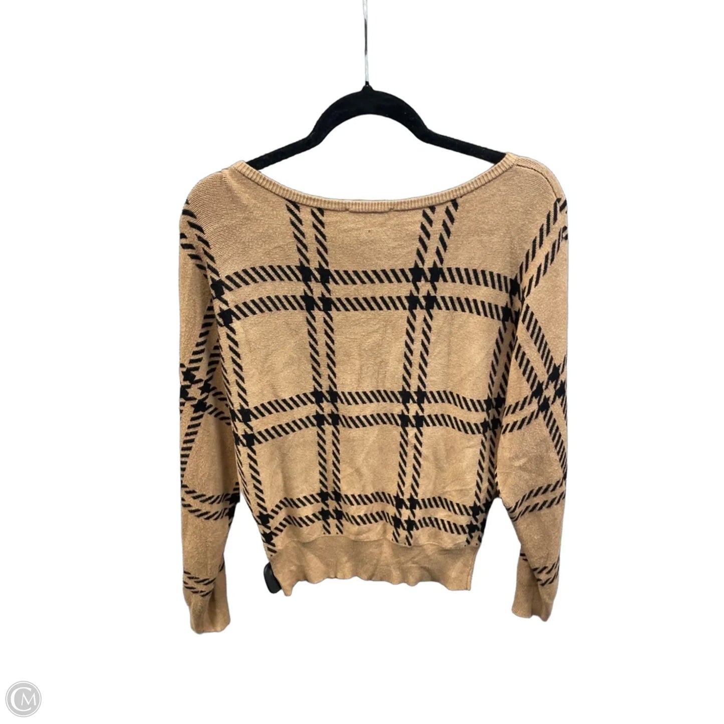 Sweater By Express In Black & Brown, Size: M