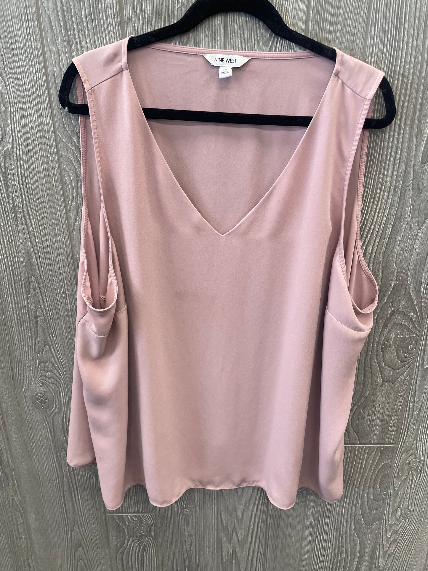 Top Sleeveless By Nine West Size: 3x