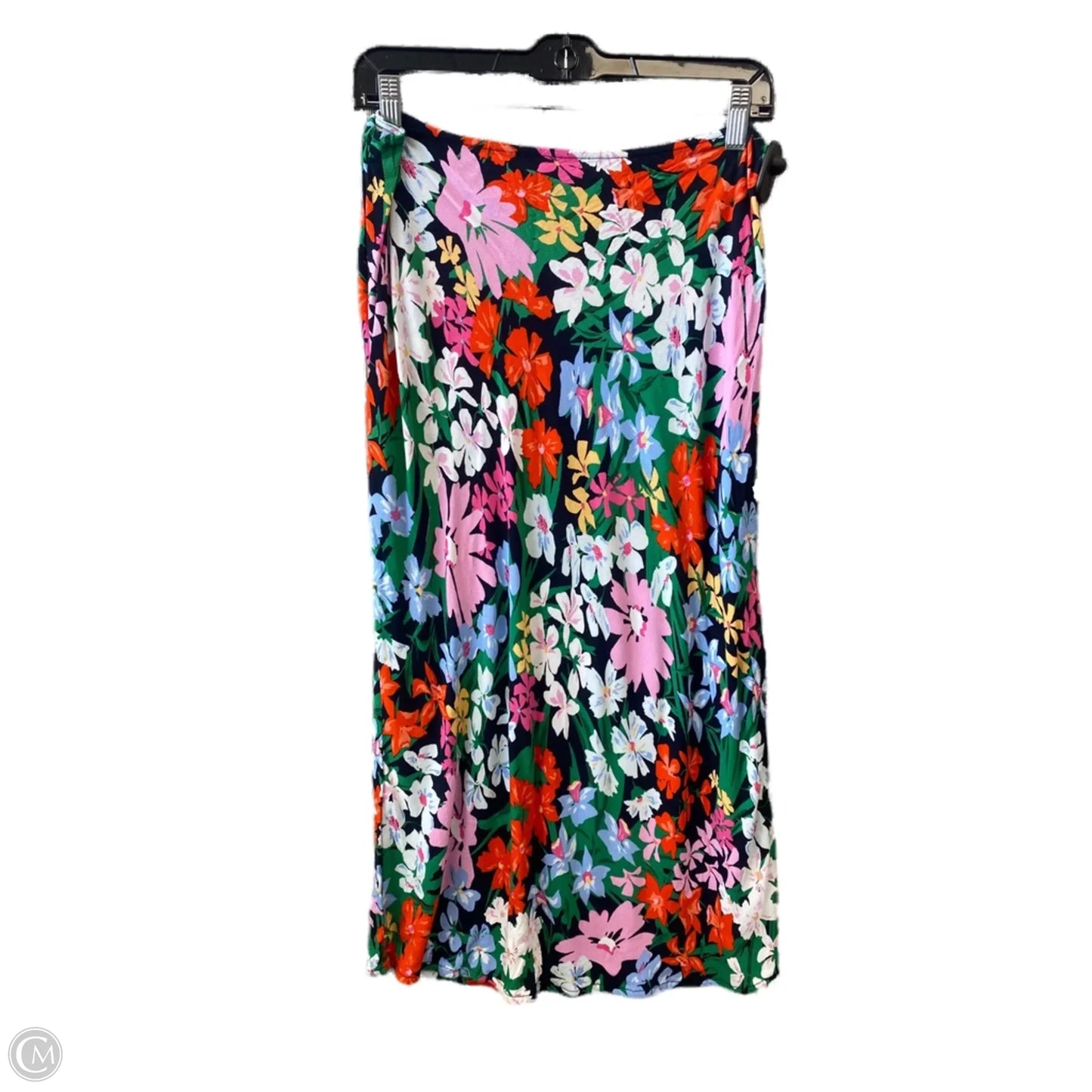 Skirt Midi By Old Navy In Floral Print, Size: L
