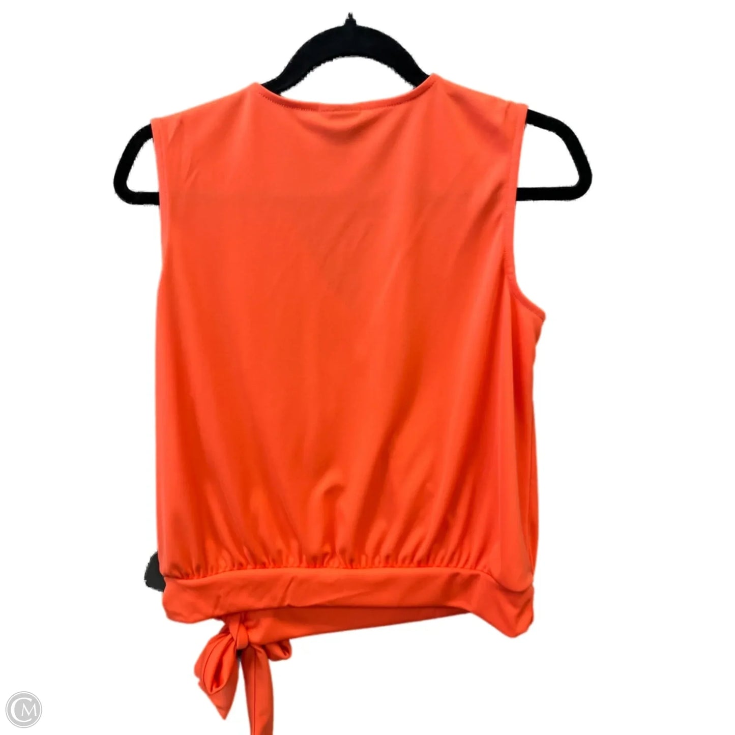 Top Sleeveless By Worthington In Orange, Size: S