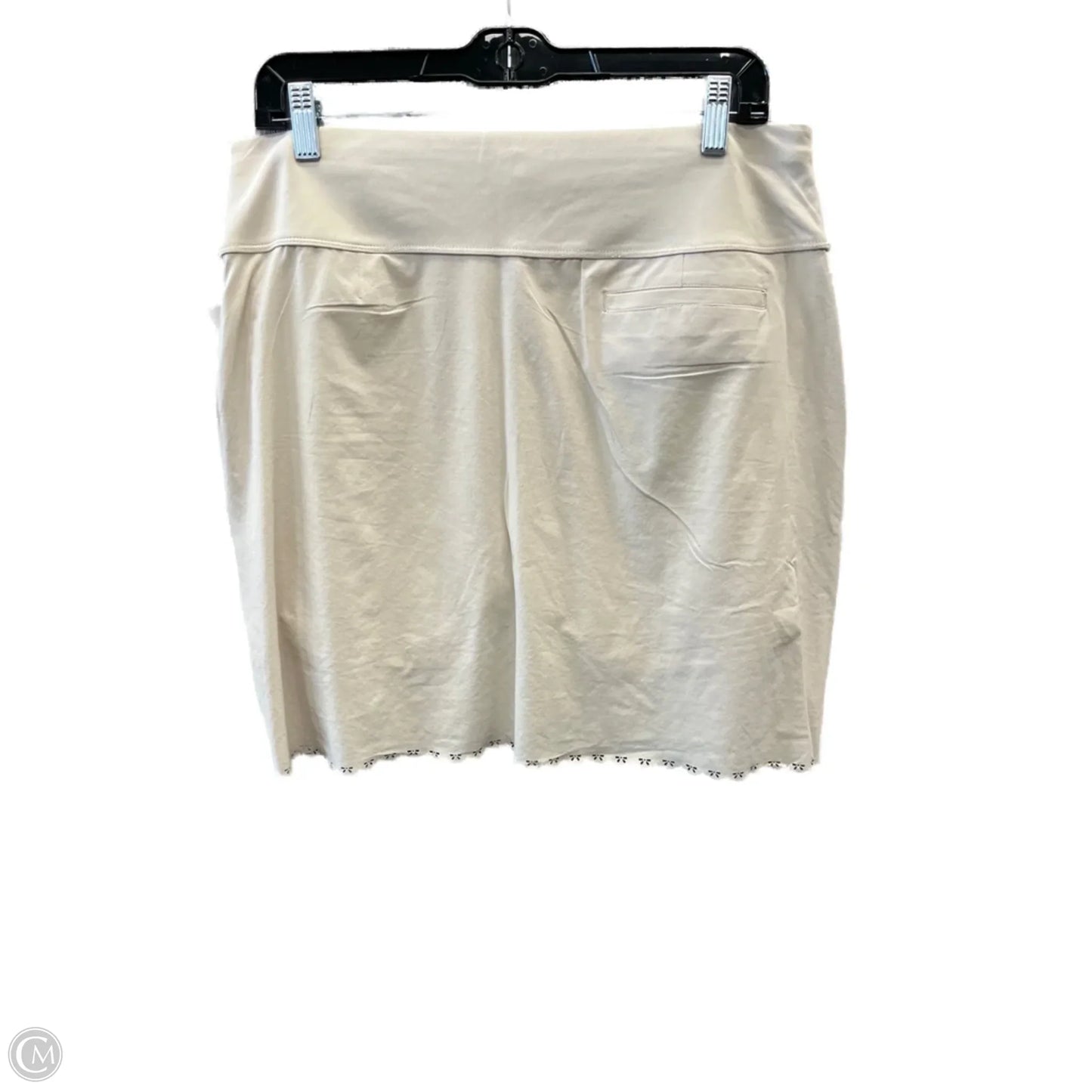 Athletic Skort By Gym Shark In Cream, Size: M