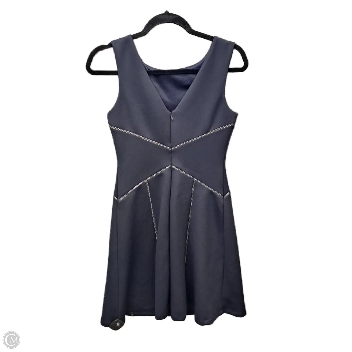 Dress Casual Midi By Calvin Klein In Blue, Size: S