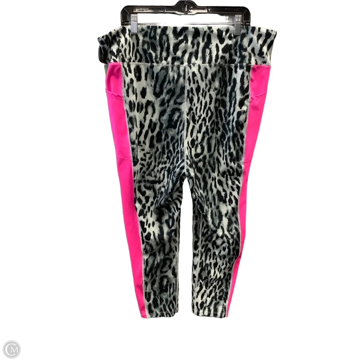 Athletic Leggings By Lularoe In Animal Print, Size: 3x