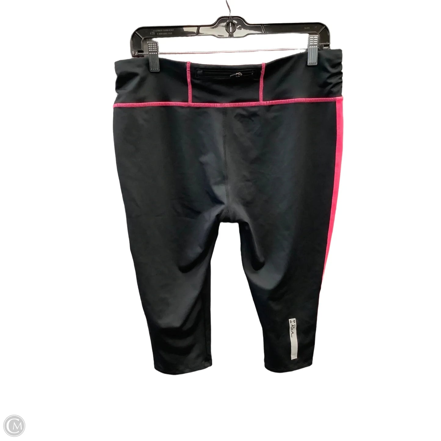 Athletic Leggings By Under Armour In Black, Size: L