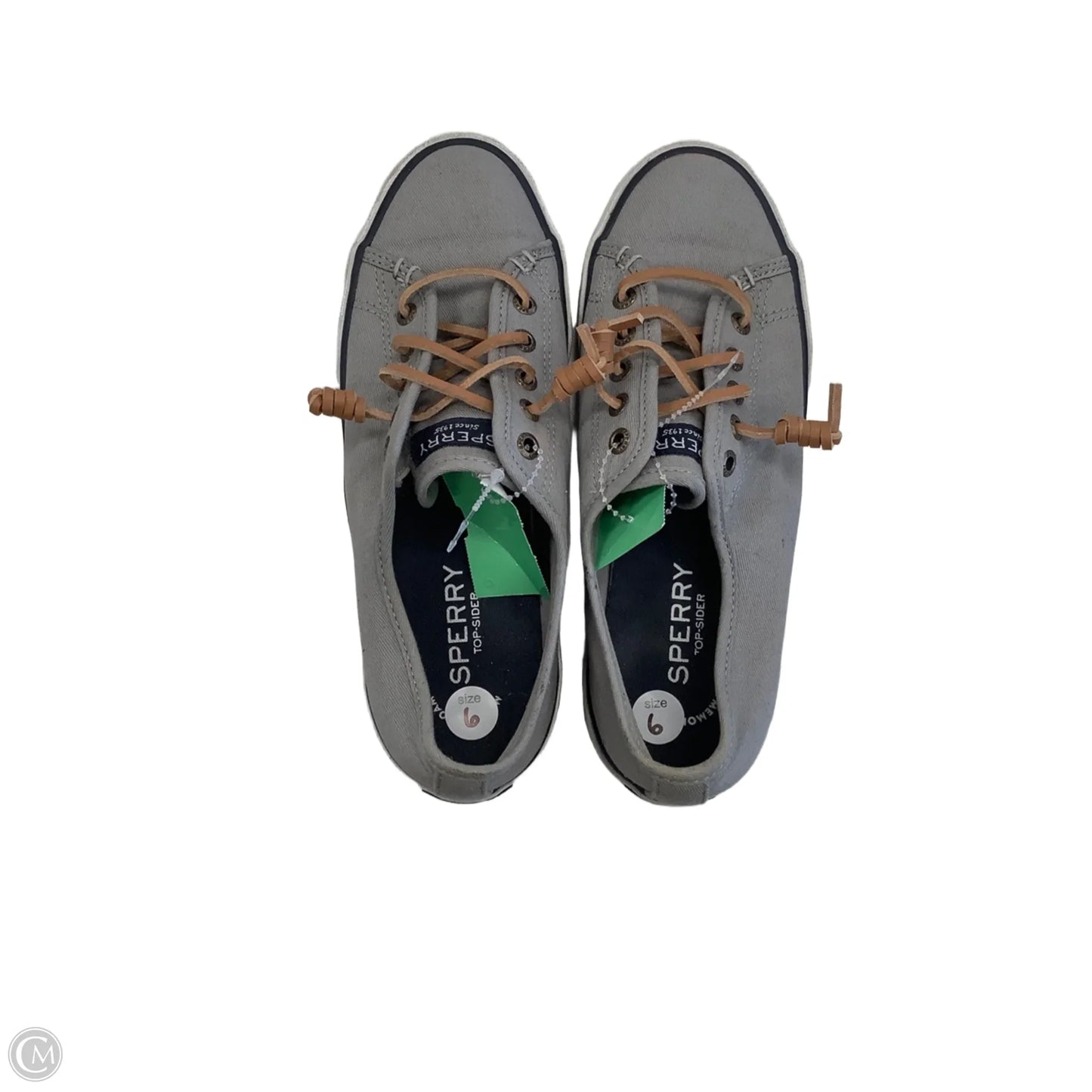 Shoes Sneakers By Sperry In Grey, Size: 6