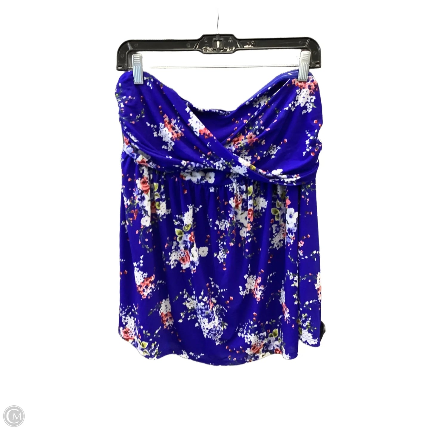 Top Sleeveless By Torrid In Blue, Size: 1x