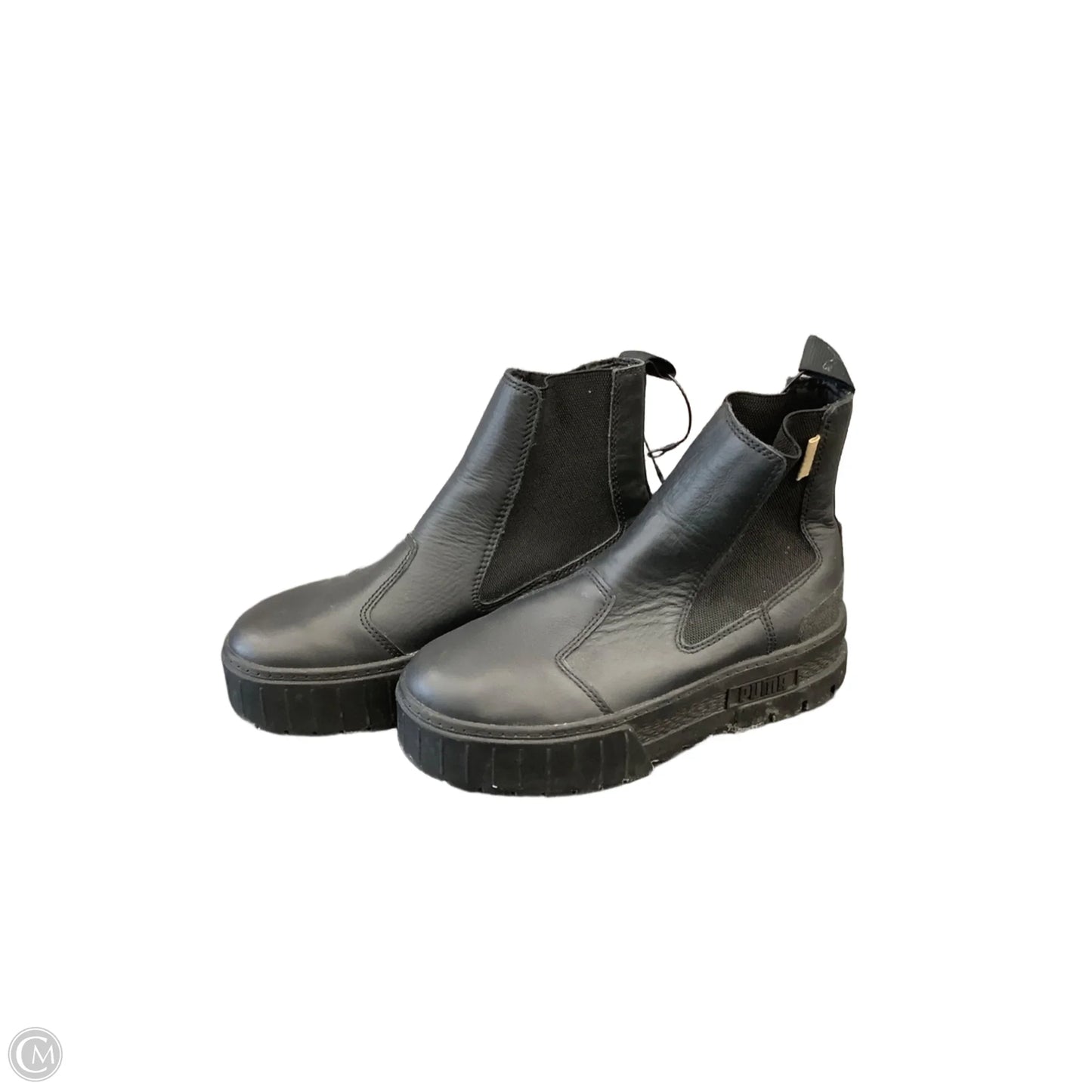 Boots Ankle Flats By Puma In Black, Size: 8