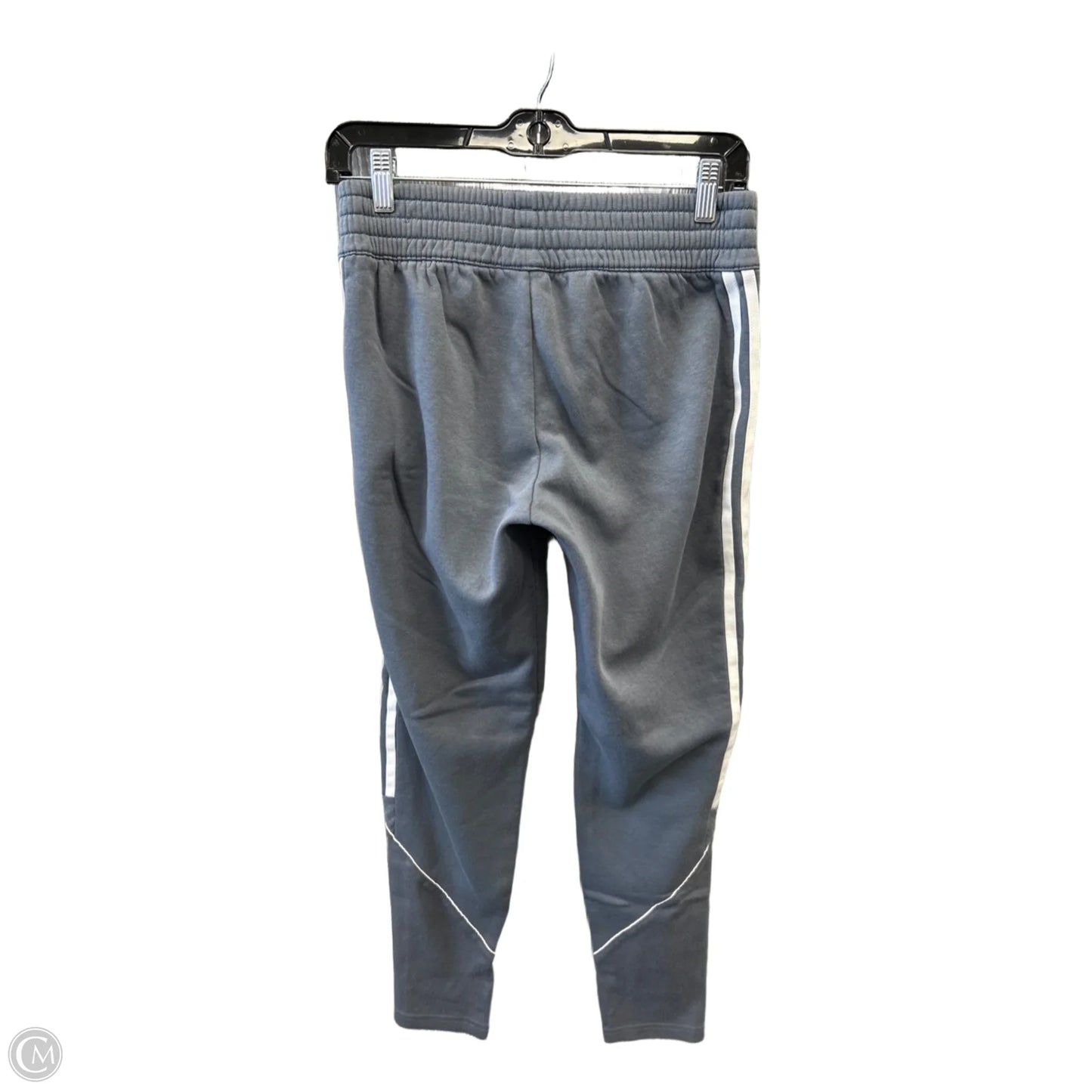 Athletic Pants By Adidas In Grey, Size: L