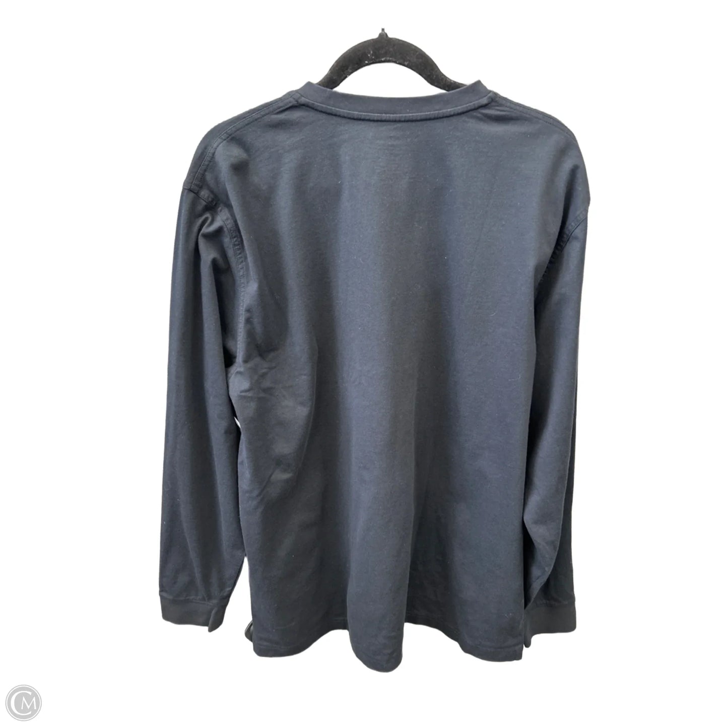 Top Long Sleeve By L.l. Bean In Black, Size: L