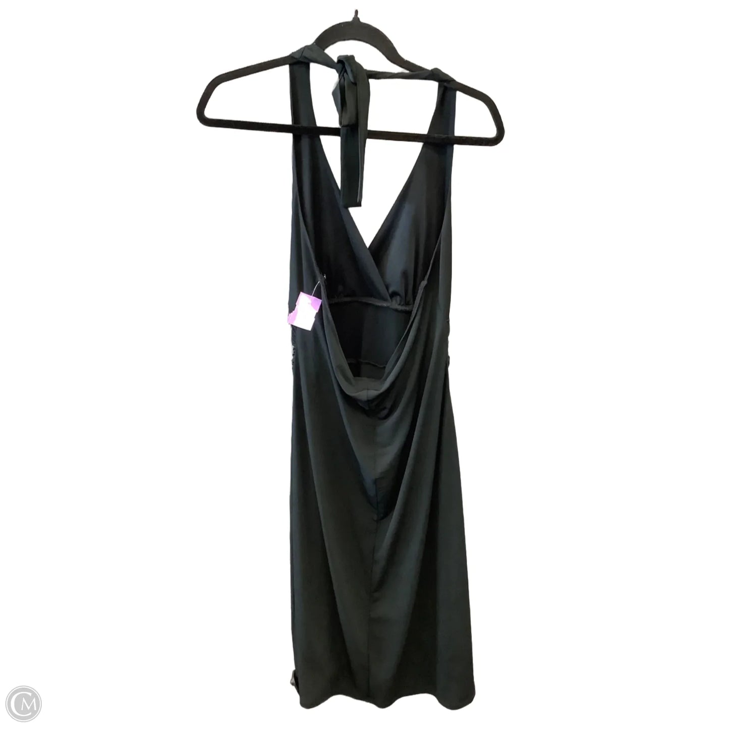 Dress Casual Midi By Merona In Black, Size: L