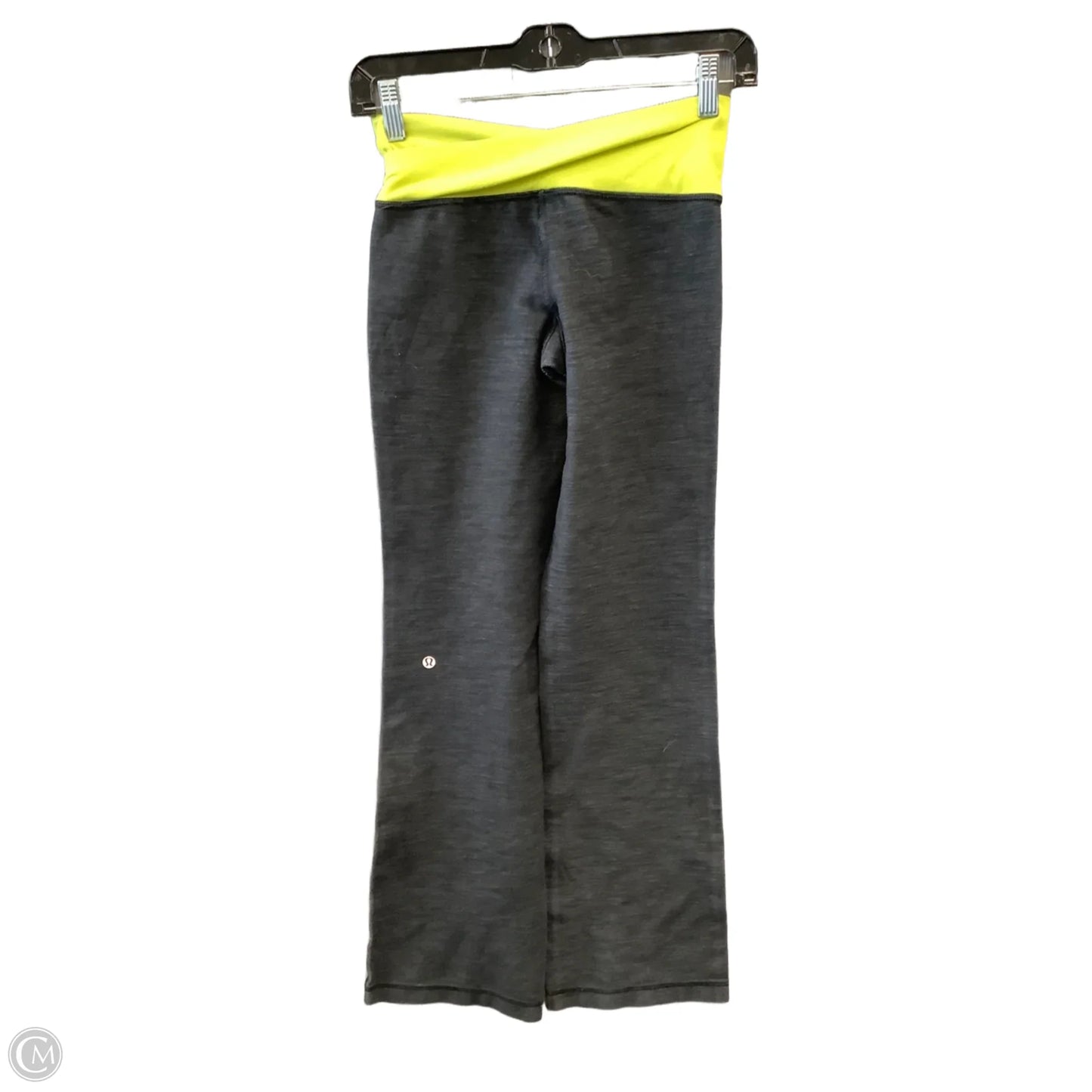 Athletic Leggings By Lululemon In Grey, Size: Xs