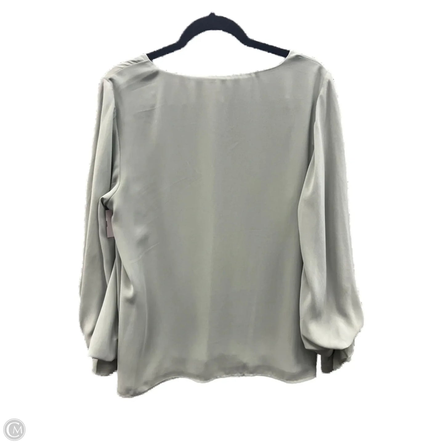 Top Long Sleeve By Vince Camuto In Green, Size: L