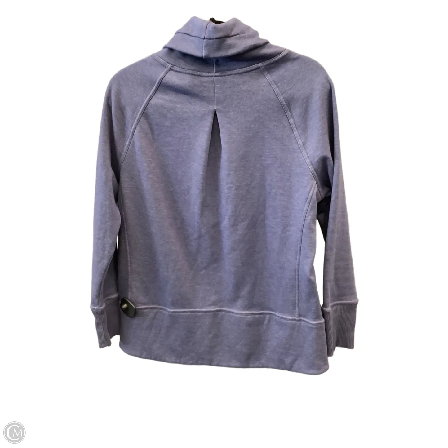 Athletic Sweatshirt Collar By Apana In Purple, Size: M