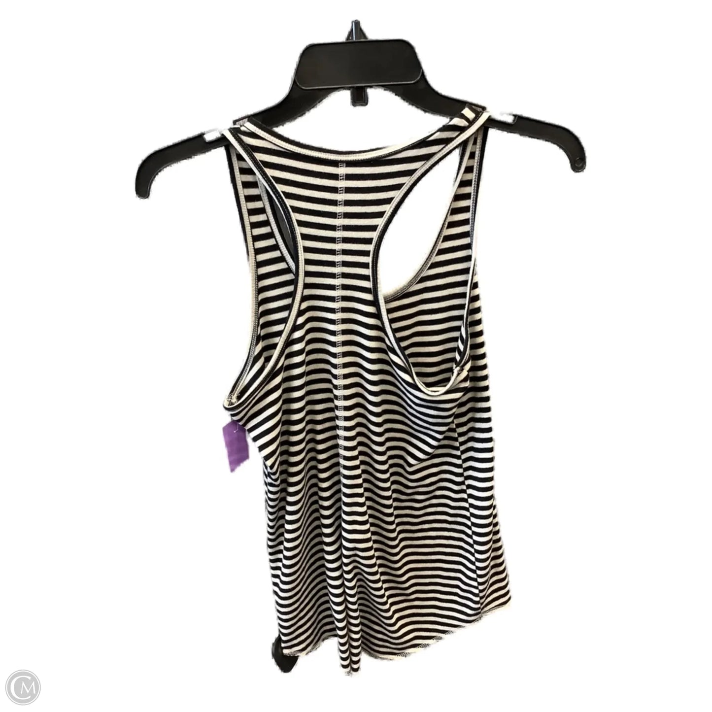 Top Sleeveless By Mossimo In Black & White, Size: Xs