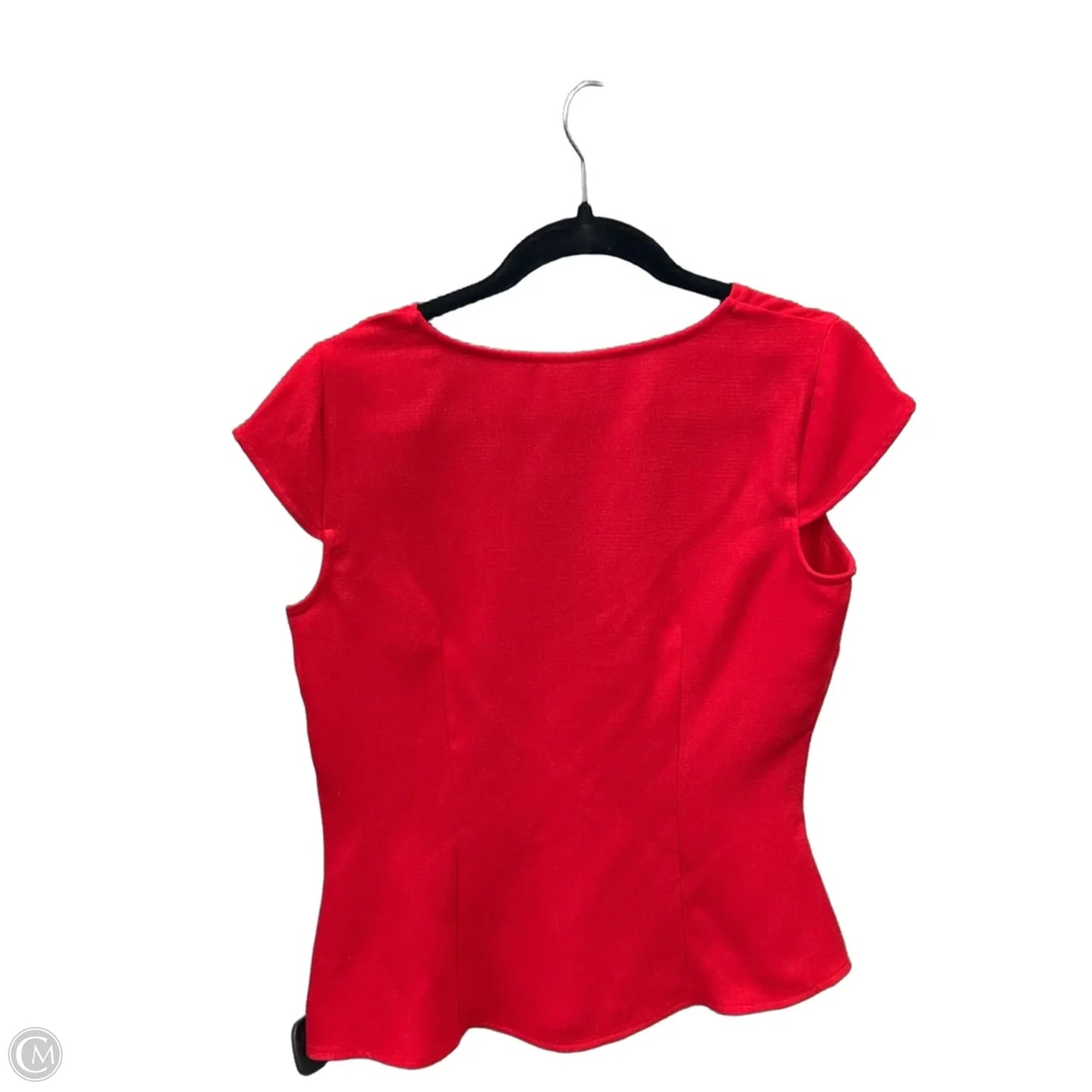 Top Short Sleeve By Worthington In Red, Size: M