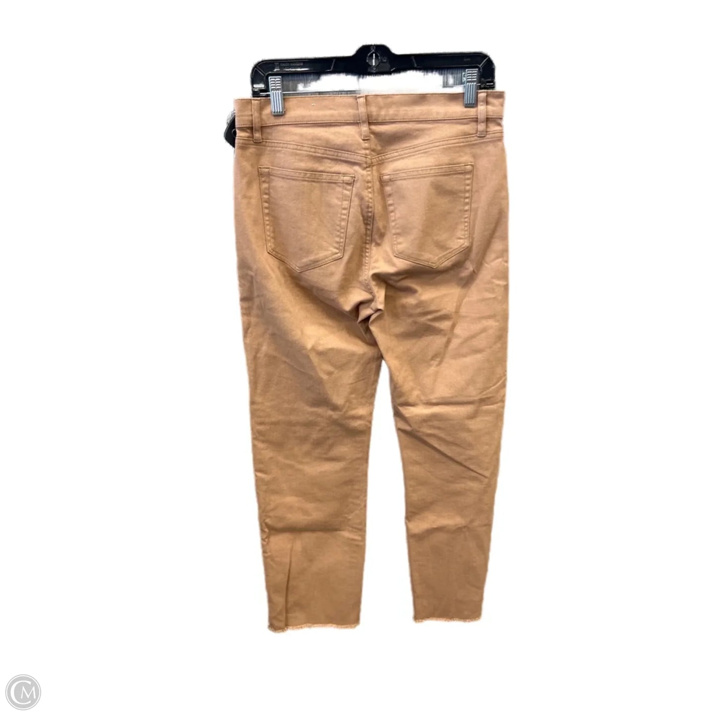 Jeans Straight By Loft In Brown, Size: 4