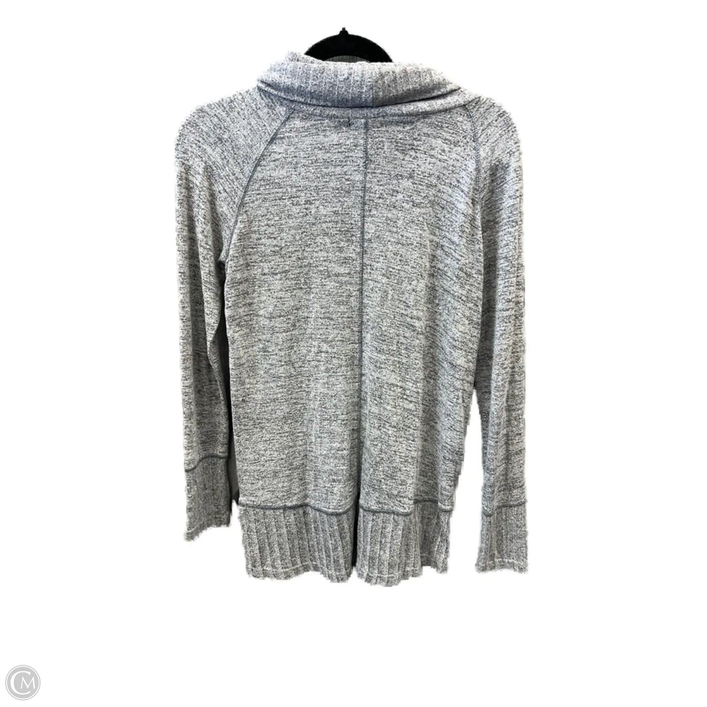 Top Long Sleeve By Staccato In Grey, Size: S