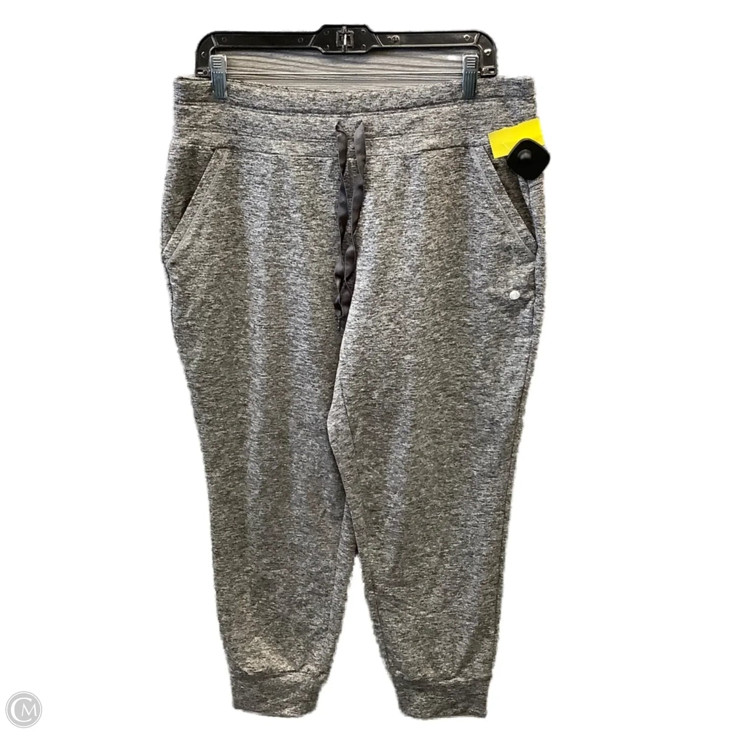 Athletic Leggings By Apana In Grey, Size: L