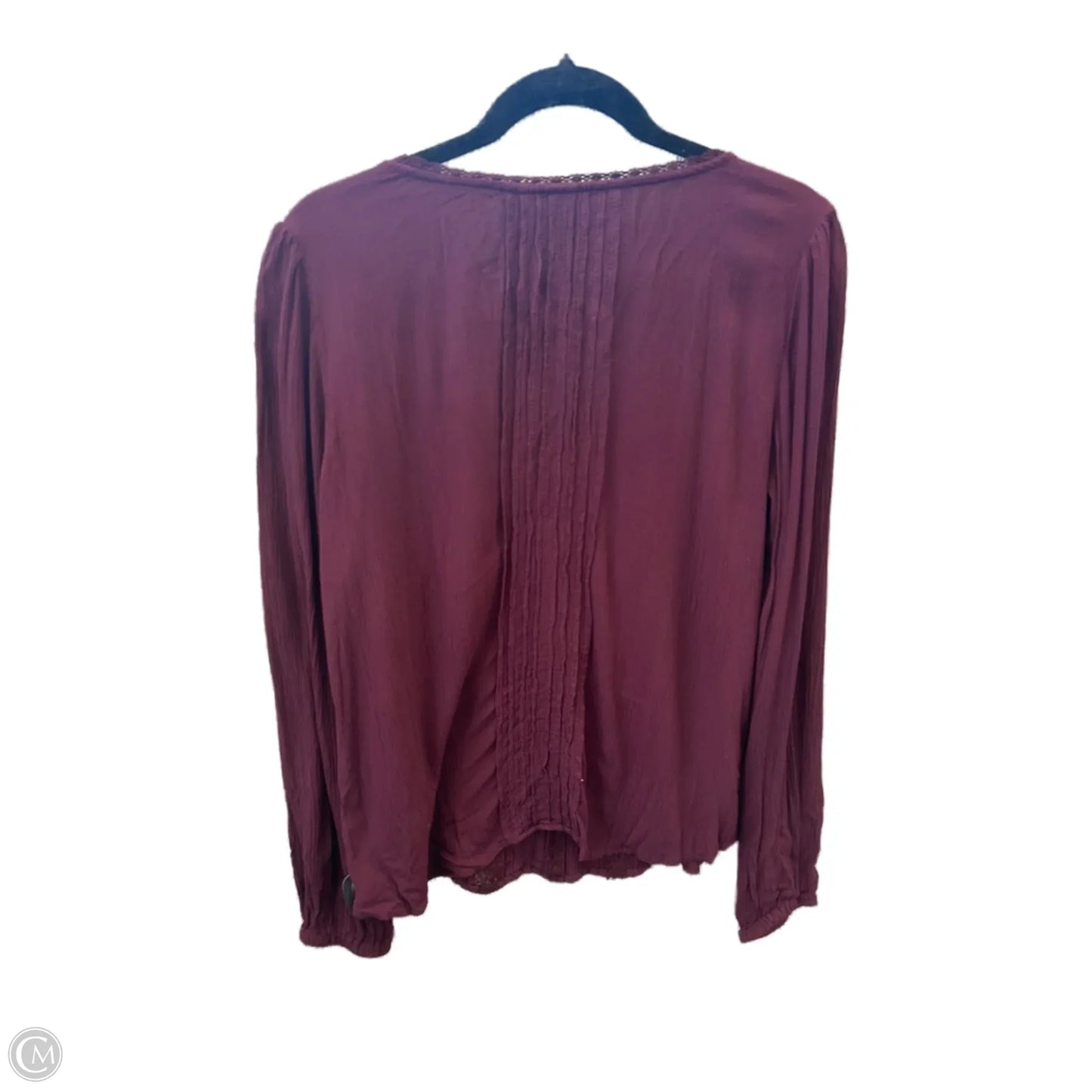 Top Long Sleeve By Gap In Purple, Size: M