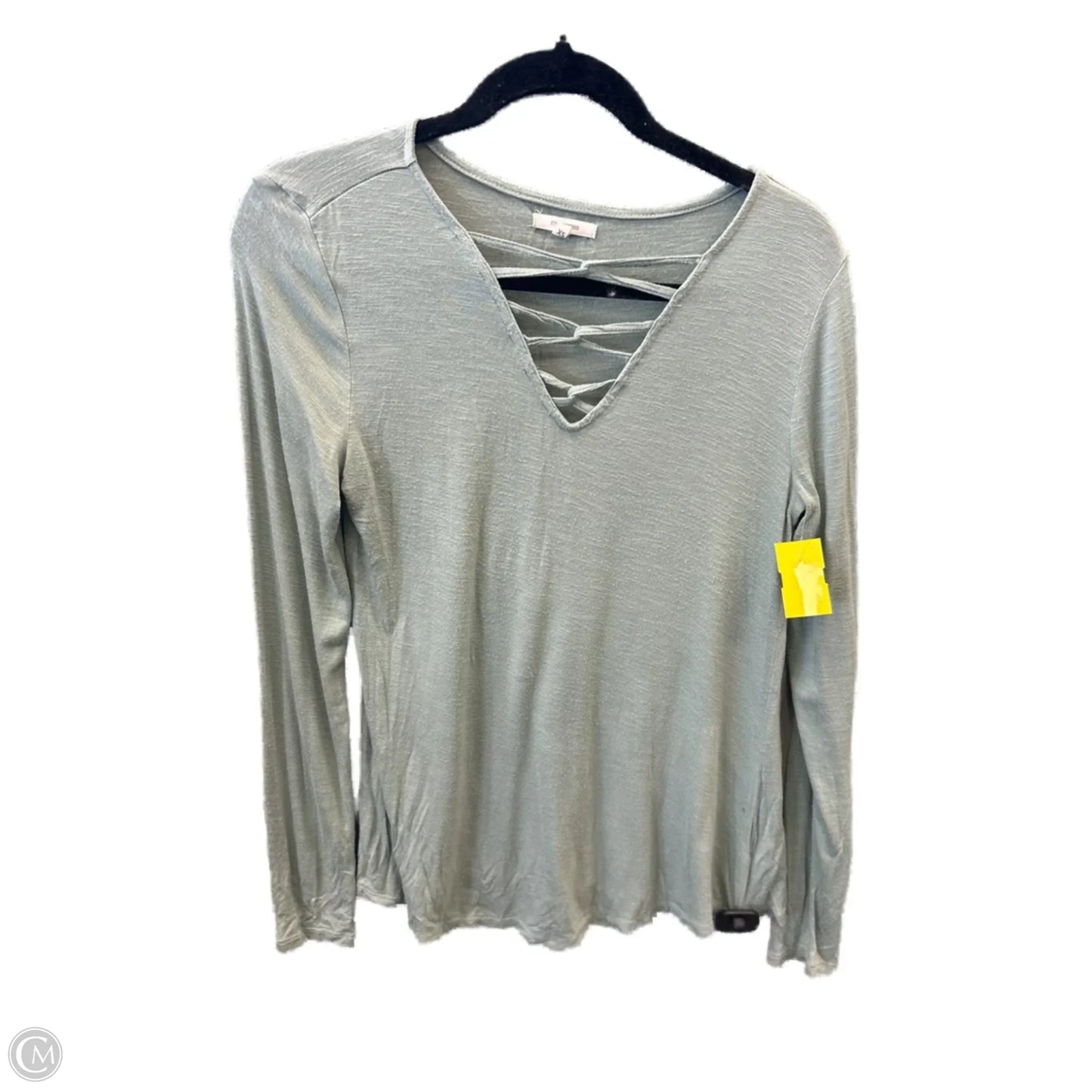 Top Long Sleeve By Maurices In Green, Size: Xs