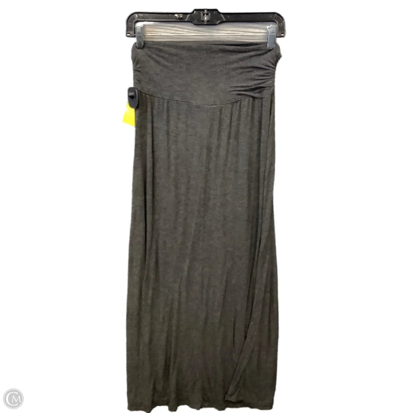Skirt Maxi By Ab Studio In Grey, Size: 4