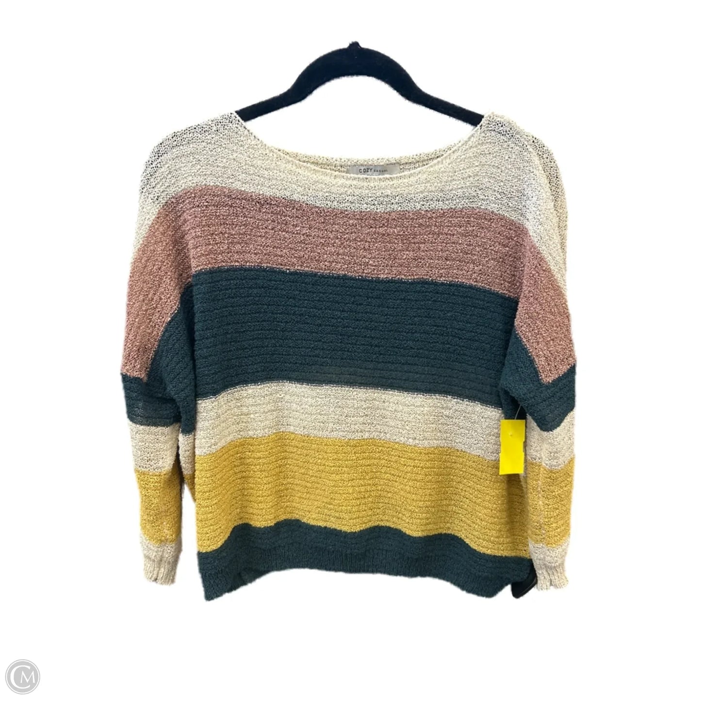Top Long Sleeve By Clothes Mentor In Multi-colored, Size: S