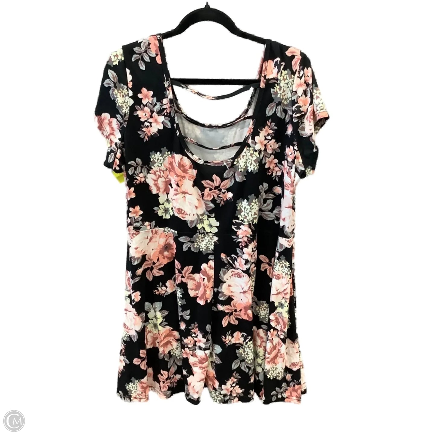 Dress Casual Short By Bobbie Brooks In Black, Size: 2x