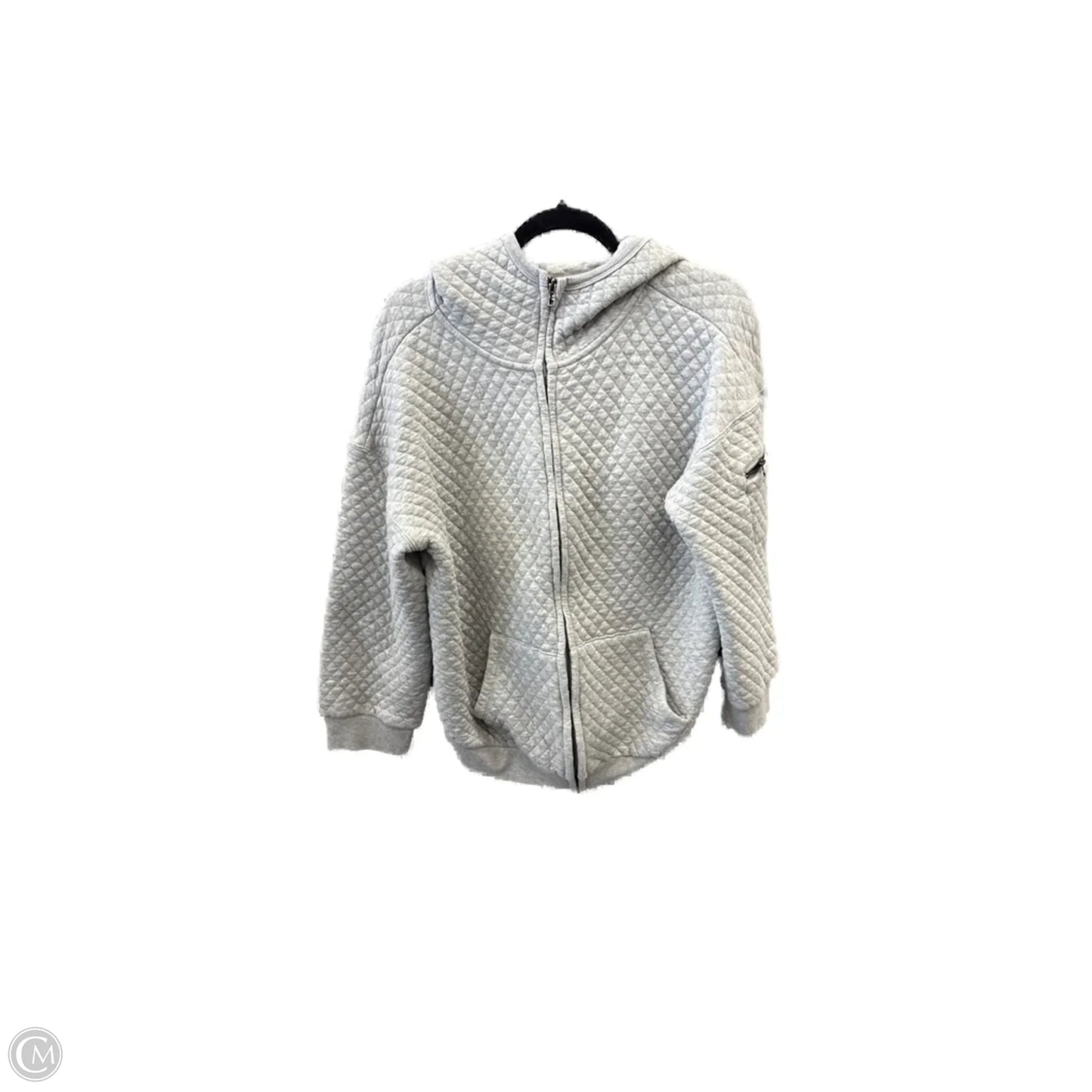 Sweatshirt Hoodie By Kori America In Grey, Size: Xl