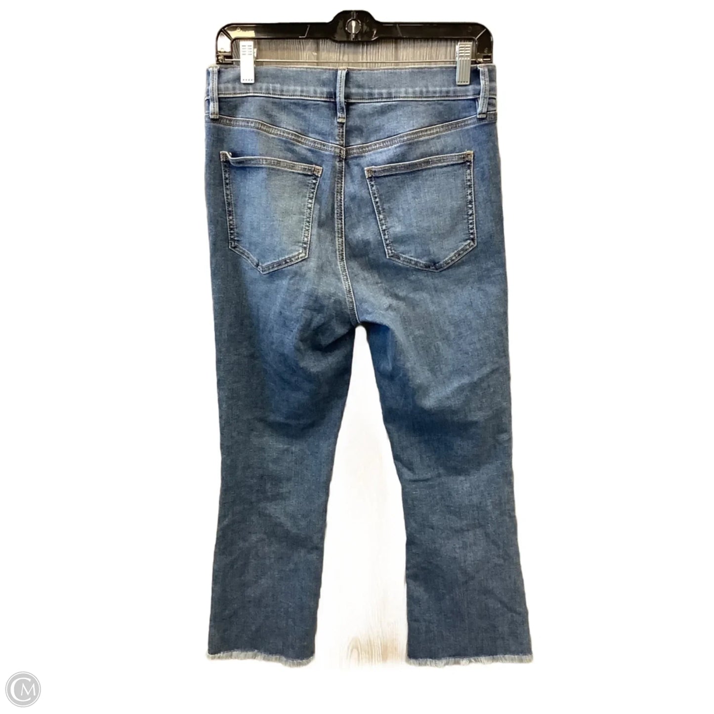 Jeans Cropped By Ann Taylor In Blue Denim, Size: 6