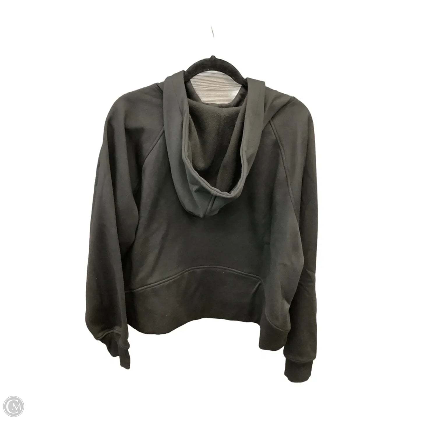 Sweatshirt Hoodie By Clothes Mentor In Black, Size: 2x