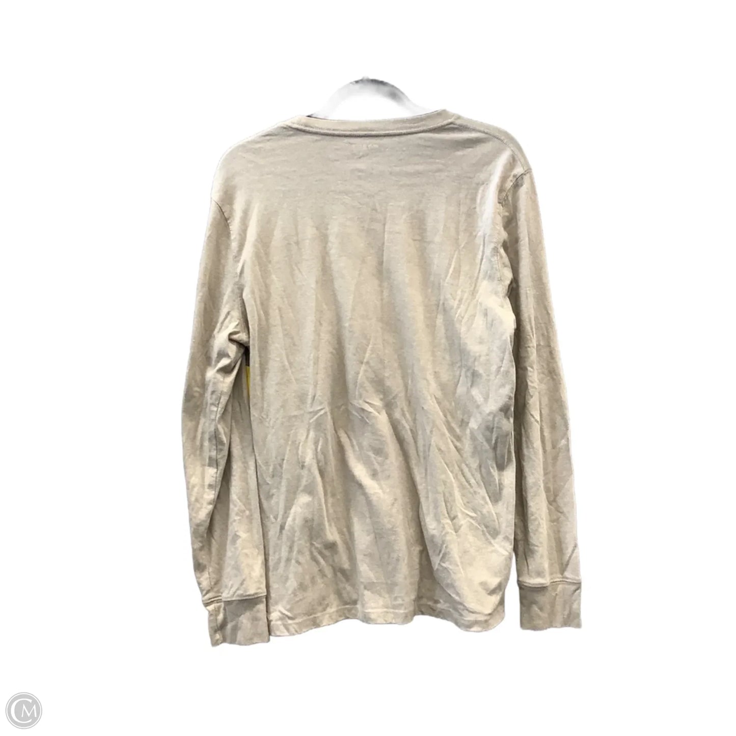 Top Long Sleeve By Old Navy In Brown, Size: M