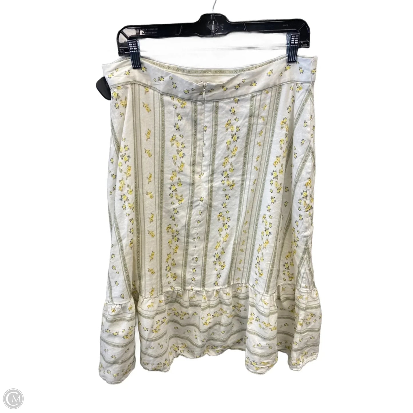 Skirt Midi By Antonio Melani In White, Size: 14